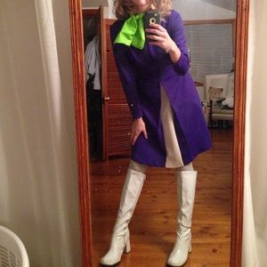 Vintage purple mod dress